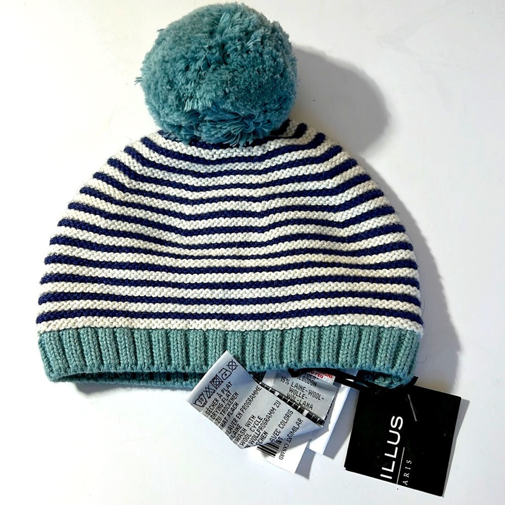 CYRILLUS | Baby Stripe Hat. Sz. 12-18 Months.